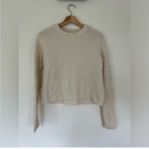 Cropped Cashmere Sweater